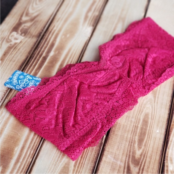 Free People Lacey Looks Bandeau in Red - Picture 4 of 5